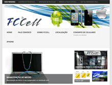 Tablet Screenshot of fccell.com.br